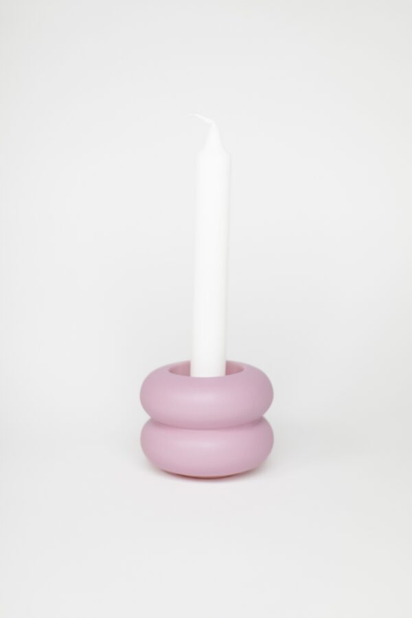 Donitsi kynttilänjalka liila - Image 4