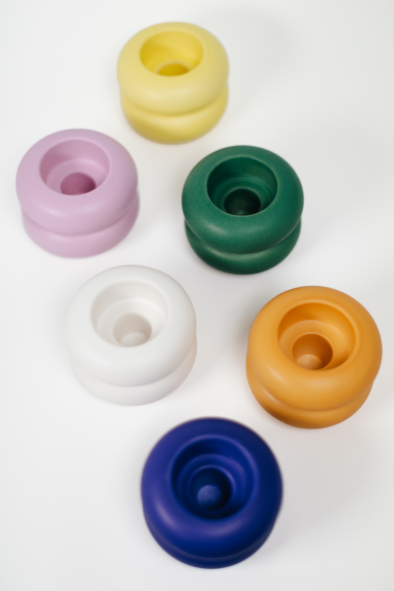 Donitsi kynttilänjalka 3 kpl vastavärit - Image 6